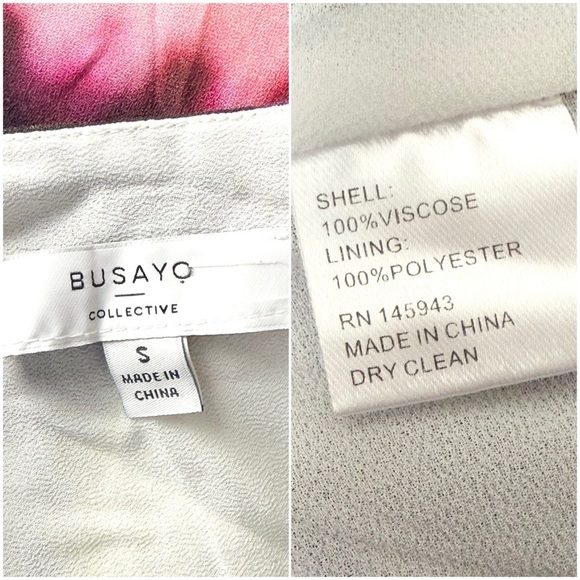 BUSAYO African Hand Dyed‎ Colorful Geometric
Print Sleeveless Maxi Slip Dress S - Picture 7 of 12